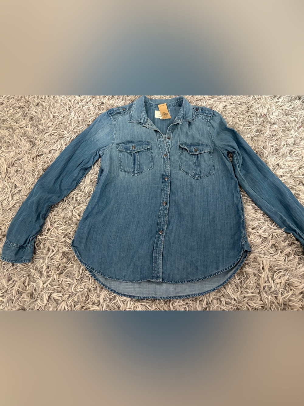 American Eagle Outfitters Boyfriend Fit Shirt Women Size Small New With Tags